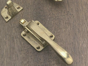 Cabinet Hinge - Brass Cabinet Hinge by GIARA ART DESIGN-BRONZE - view 2